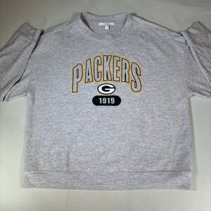 Green Bay Packers WEAR By Erin Andrews Women's Pullover Sweatshirt  Size XXL NEW